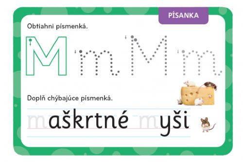 Kúzelný tablet & stierateľné karty - Prvé PÍSANIE