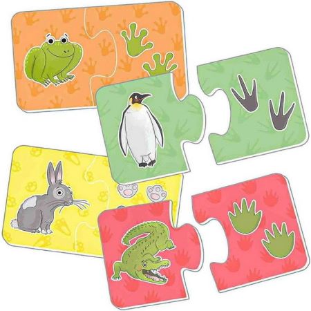 Galt puzzle Zvieratká a ich stopy