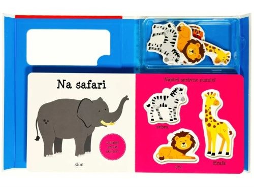 Malé dieťa sa učí Zvieratá