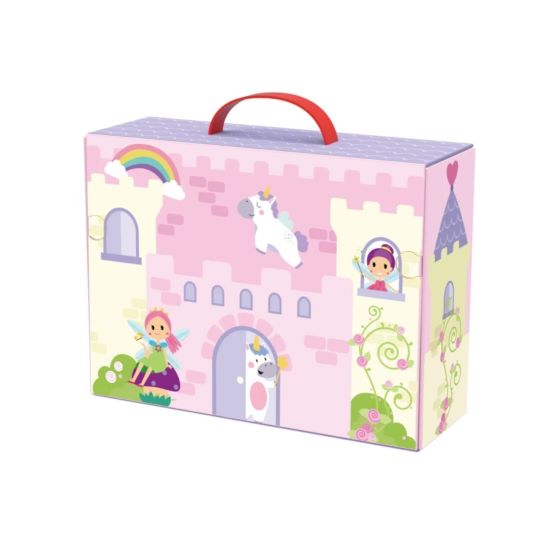 Tooky Toy Zámok v kufríku 31 ks
