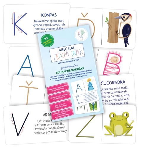TROCHA INAK Abeceda Kartičky - nové vydanie