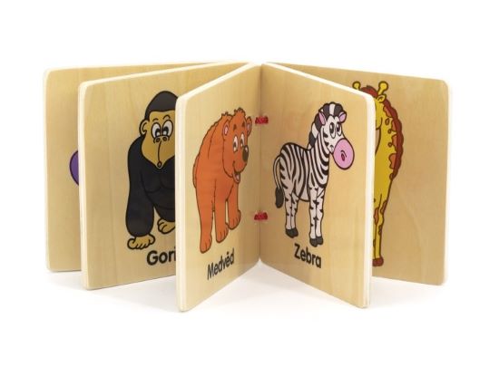 Viga Moja prvá drevená knižka ZOO CZ