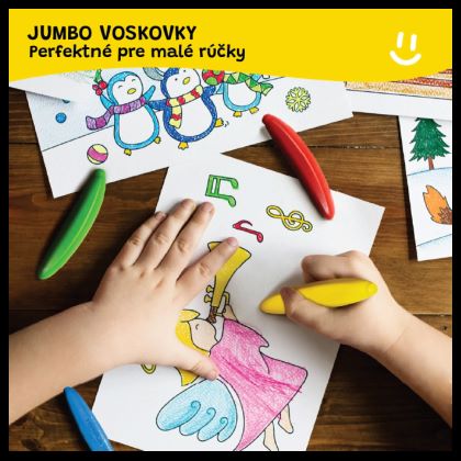Jar Melo Prvé voskovky z včelieho vosku Banány 12 ks