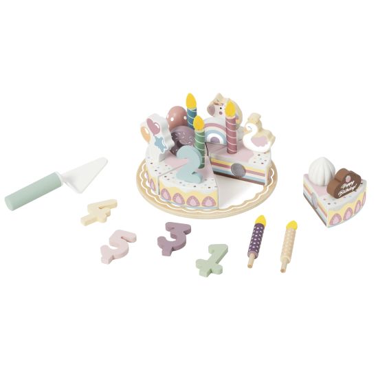 Tooky Toy Narodeninová torta so sviečkami