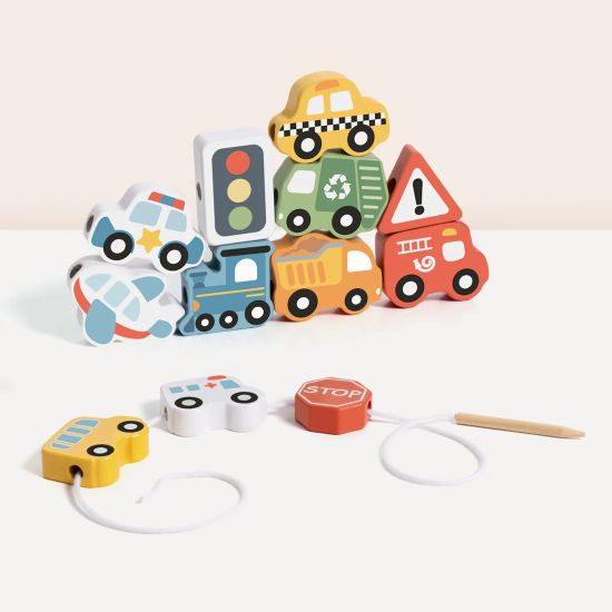 Tooky Toy Navliekanie Doprava