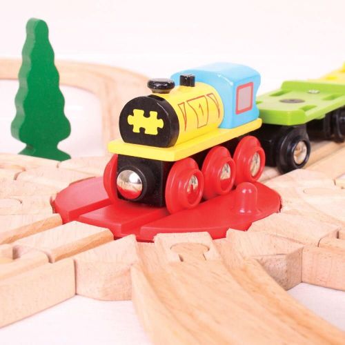 Bigjigs Rail Točňa s 8 výjazdami