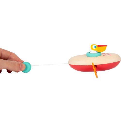 Small Foot Vodná hračka kanoe Pelikán