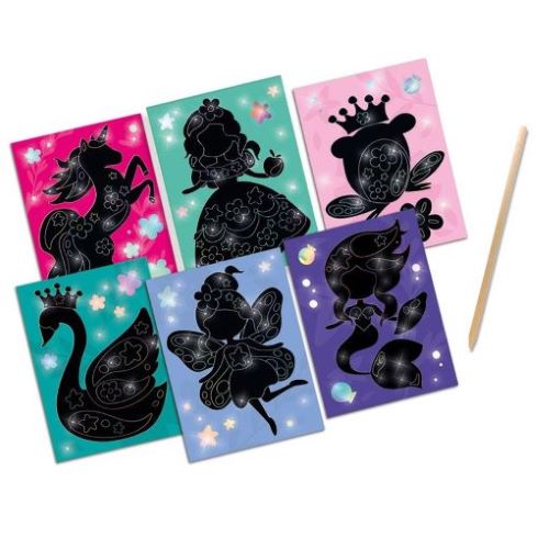 SES Holografické vyškrabávanie obrázkov Víly