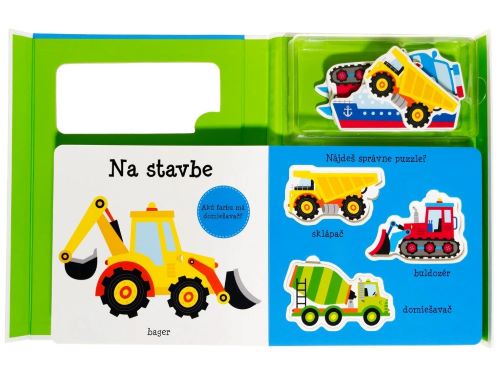 Malé dieťa sa učí Nákladiaky