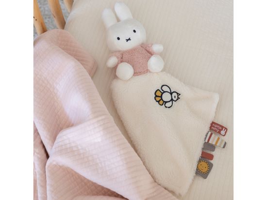 Little Dutch Maznáčik Zajačik Miffy Fluffy ružový