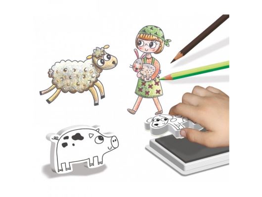 Crea Lign Penové pečiatky Moja farma