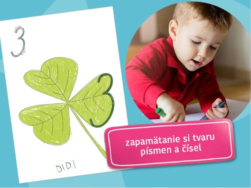 TROCHA INAK Edukačná maľovanka Abeceda a Čísla