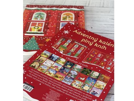 Adventný kalendár plný kníh