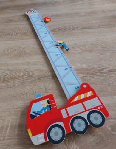 Goki Detský drevený meter Hasiči