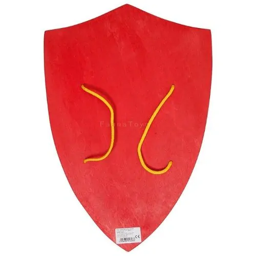 Fauna Drevený štít s drakom