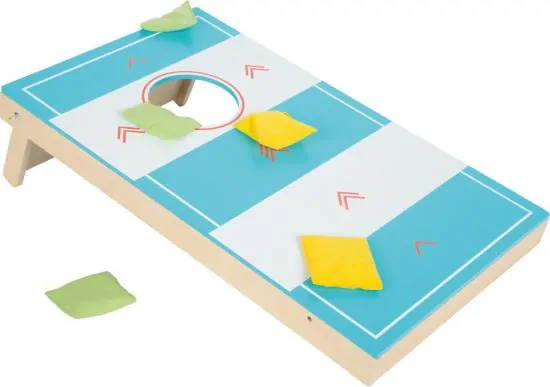 Small Foot Drevená hra Cornhole a stolný hokej 2v1