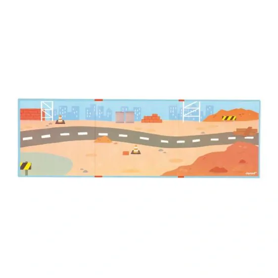 Janod Magnetická kniha Magnetistories Na stavbe