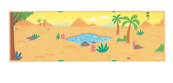 Janod Magnetická kniha Magnetistories Dinosaury