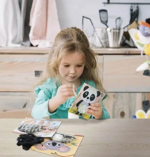 Crea Lign Prevliekacie obrázky Tropické zvieratká