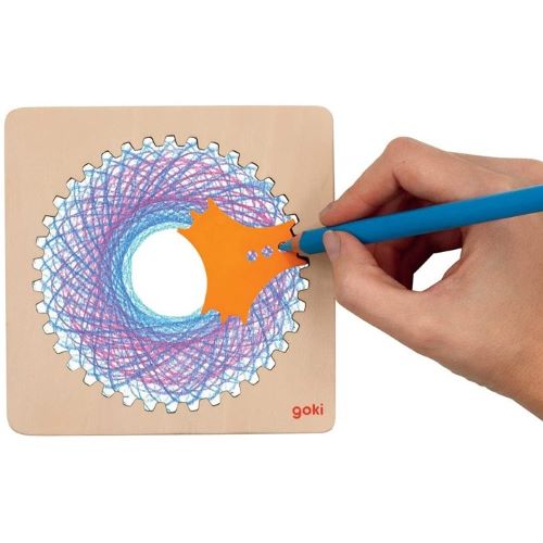 Goki Drevený spirograf