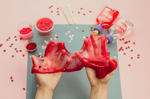 Tuban DIY Slime Sada na výrobu slizu Jahoda