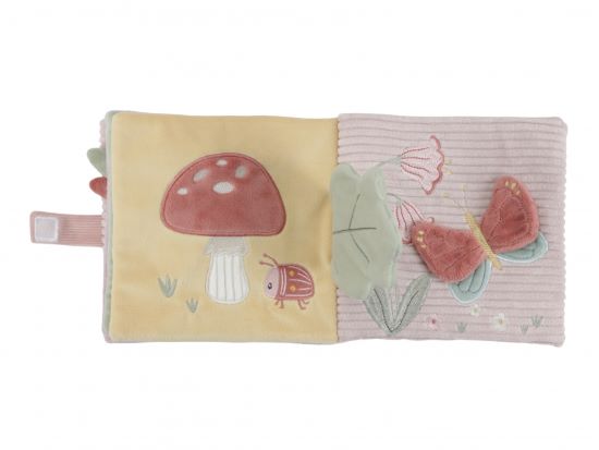 Little Dutch Textilná knižka s aktivitami Fairy Garden