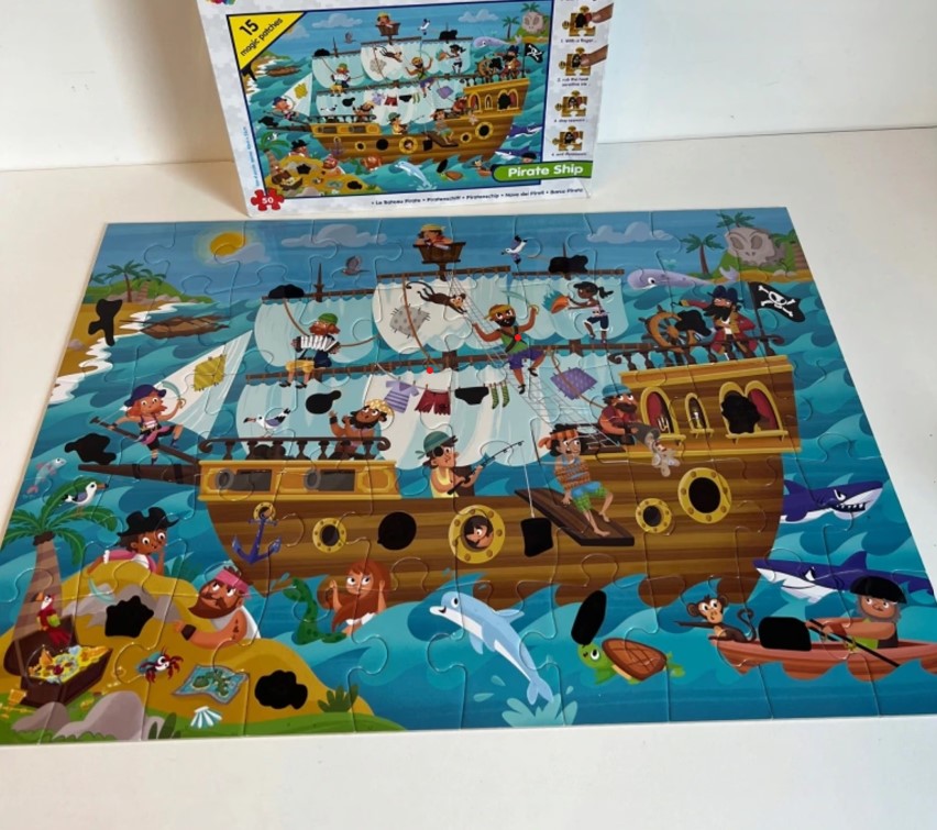 Galt Magické puzzle - Pirátska loď 2