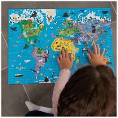 Galt Magické puzzle - Mapa sveta