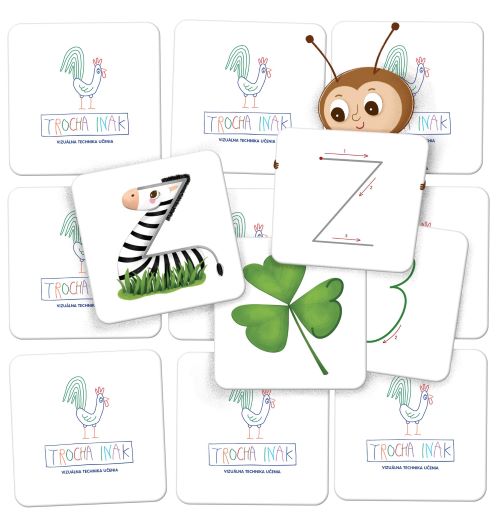 TROCHA INAK Hmatové obrázky Abeceda a Čísla
