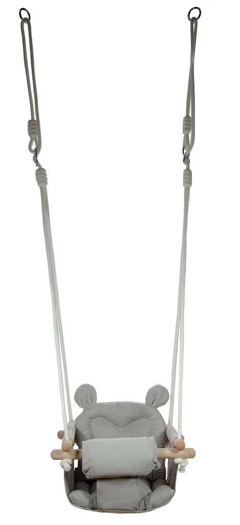 2Kids Toys Hojdačka Macko sivá