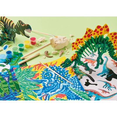 Janod Atelier Maxi Kreatívna sada XXL s aktivitami Dinosaury od 7 rokov