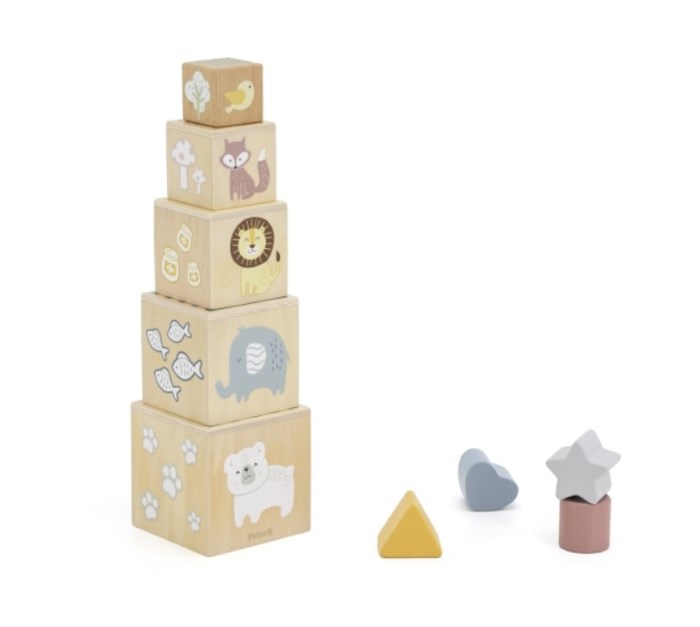 Viga Drevené aktivity v kufríku 12-18 mesiacov PolarB