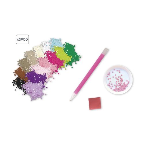 Janod Atelier Maxi kreatívna sada Trblietavý obraz s kryštálikmi Jeleň