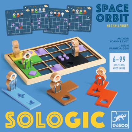 Djeco Sologic: Hlavolam - Vesmírna obežná dráha (Space orbit)