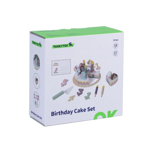 Tooky Toy Narodeninová torta so sviečkami