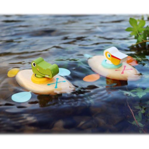 Small Foot Vodná hračka kanoe Pelikán