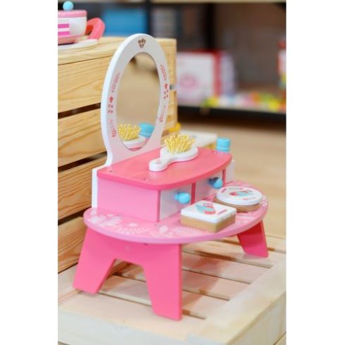 Tooky Toy Toaletný kozmetický stolík