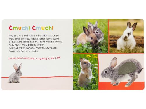 Leporelo Roztomilé zvieratá - Počúvaj, kto to môže byť?