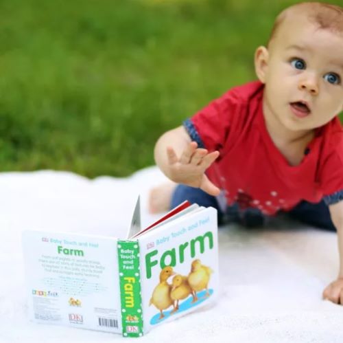 Leporelo Baby Touch and Feel - Farm