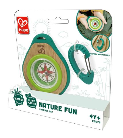 Hape Bamboo Set s kompasom