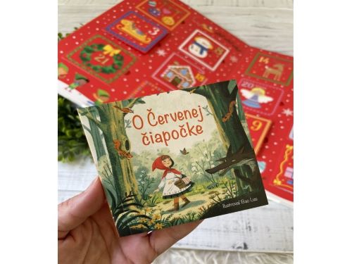 Adventný kalendár plný kníh