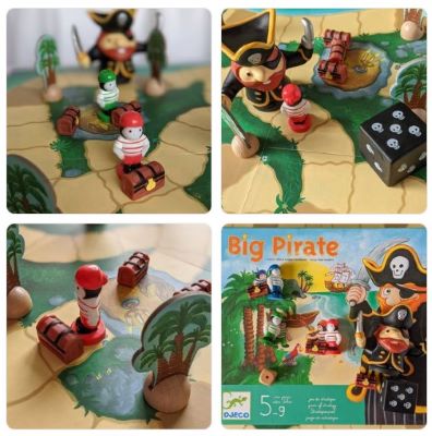 Djeco Veľký pirát - strategická spoločenská hra