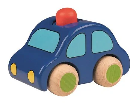Goki Drevené pískacie autíčko 1 ks