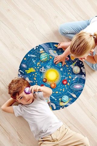 Hape Puzzle Slnečná sústava LED
