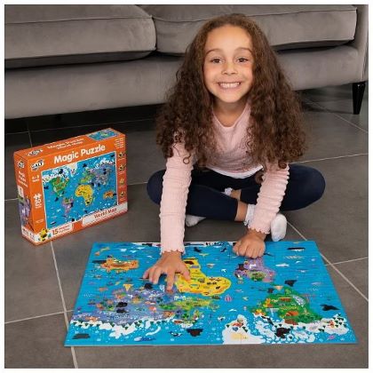 Galt Magické puzzle - Mapa sveta