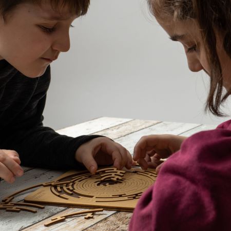 EscapeWelt Drevené puzzle Labyrint