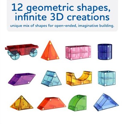 Cubixx Magnetické kocky Creative Pack 64 ks