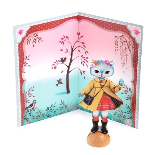 Djeco Koláž: Obliekanie 3 mačiek