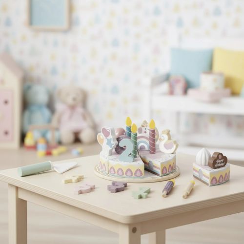 Tooky Toy Narodeninová torta so sviečkami