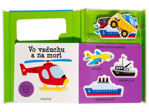 Malé dieťa sa učí Nákladiaky